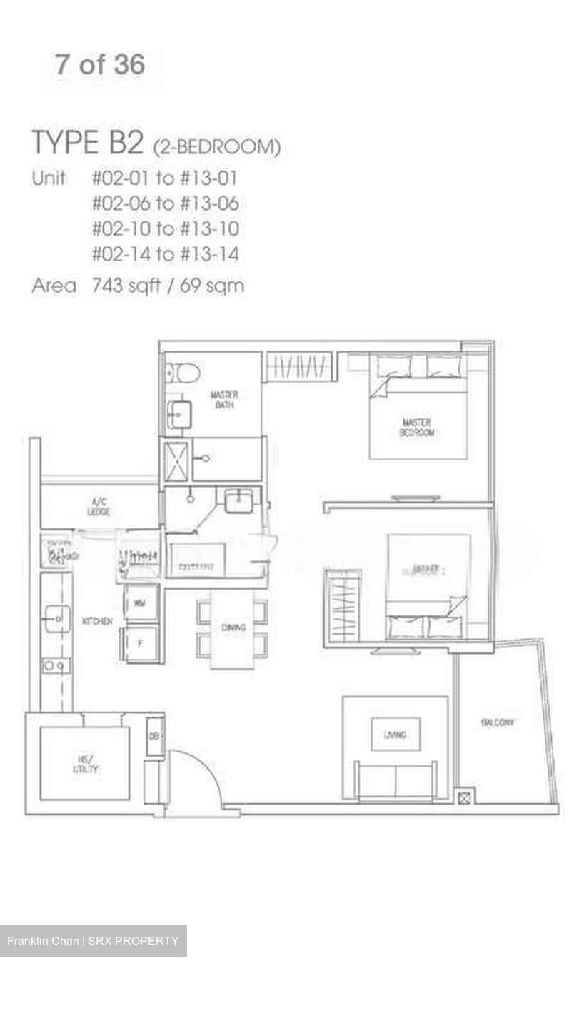 Skies Miltonia (D27), Condominium #586353291